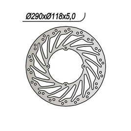 853 NG DISCO FRENO ANT per YAMAHA 426 YZ F 2001-2002
