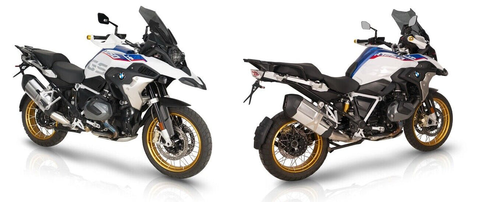 Barracuda CUPOLINO AEROTOURER + DI KIT DI MONTAGGIO BMW R 1250GS da 2019 al 2022