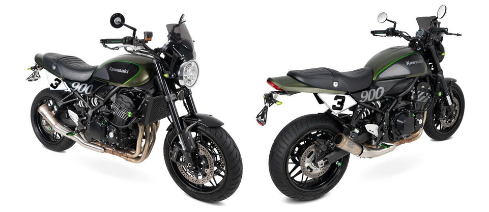 Barracuda Kit Tamponi Paratelaio Completo per Kawasaki Z900 RS dal 2018 al 2022