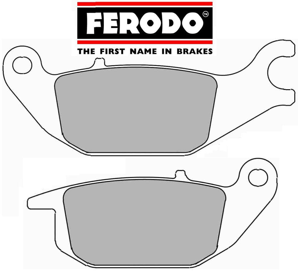 FERODO FDB2143EF pastiglie poster per Honda CBR 125 R (6 Bolt Front Disc) 2005