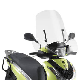GIVI Parabrezza Trasparente 55 x 66 per Honda SH 125i-150i 2005 - 2012 - LGMoto SRL