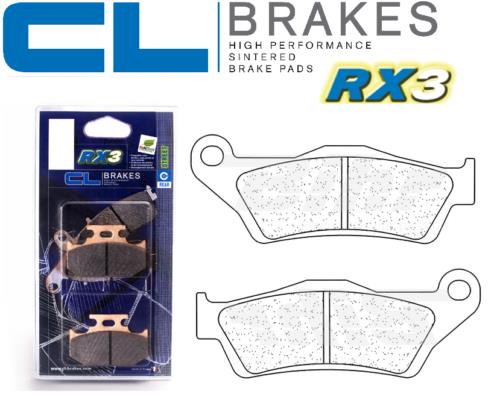 RX3 Carbone Lorraine Pastiglie Freno Sint Post BMW R GS Tripple Black 1200 11-