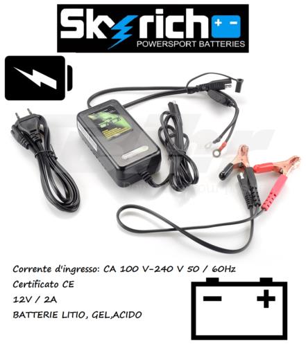 SKYRICH caricabatterie Carica Batteria litio TRIUMPH