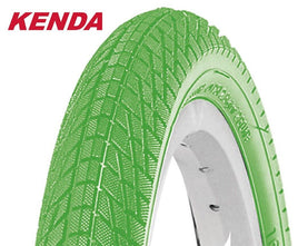 Pneumatico Bici Bicicletta Kenda 20x1.75 BMX K841 green