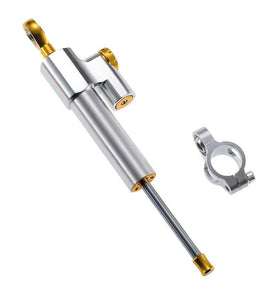 Top4 Kit Ammortizzatore di sterzo silver Universale moto scooter