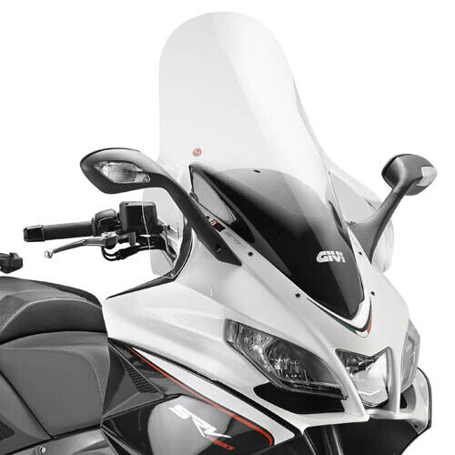 GIVI solo Parabrezza Trasparente 78x62 cm per Aprilia SRV 850 2012-2016