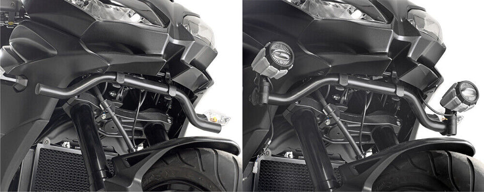 GIVI Kit Attacchi Supporti per Faretti per Kawasaki Versys 650 2015 - 2021