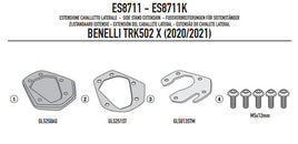 GIVI Kit Estensione Cavalletto per BENELLI TRK502 X 2020 2021 2022