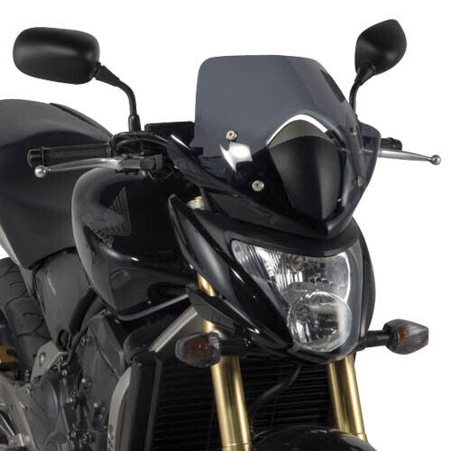 GIVI solo Cupolino Fumé 33,5 x 40,5 per Honda Hornet 600 2007 - 2010