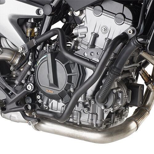 GIVI Kit Paramotore Paracolpi protezione nero per Ktm 890 Duke R 2021 2022 2023