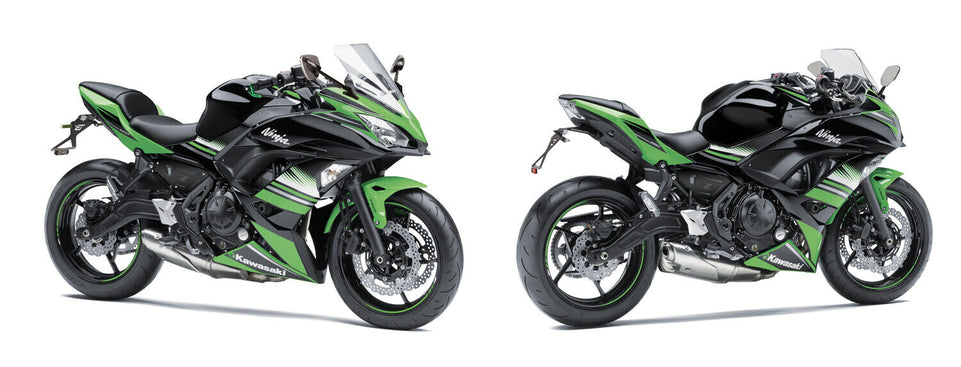 Barracuda Kit Tamponi Paratelaio Completo per Kawasaki Ninja dal 2017 al 2023