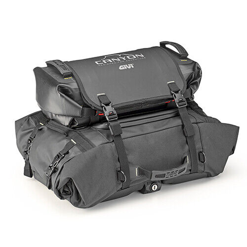 GIVI Borsa cargo Canyon, chiusura Roll Top, 12Lt, 200 x 500 x 120 per Moto