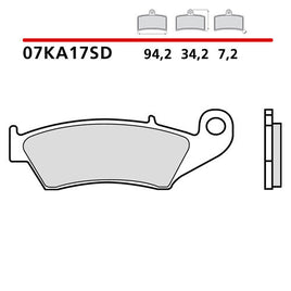 Pastiglie Brembo per Beta RR 390 (15-24) anteriori standard
