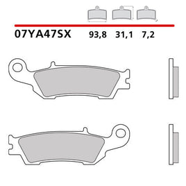 Pastiglie Brembo per Yamaha YZ 450 F (08-19) anteriori race