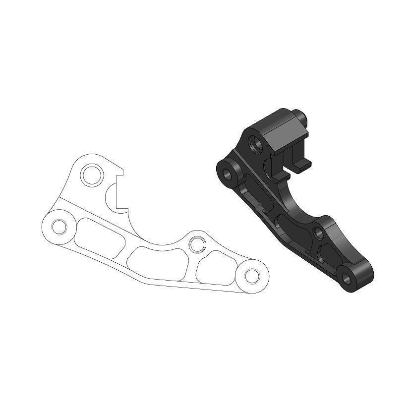 Distanziale Moto Master per Yamaha WR 250 F (05-19) anteriore 270 mm