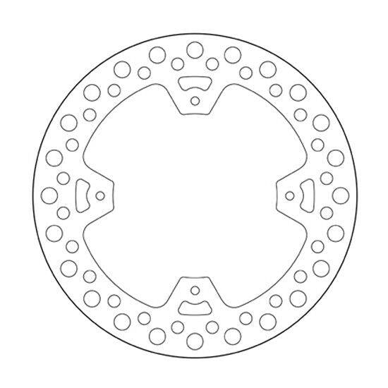 Disco freno Brembo Serie Oro per Honda CR 125 (02-07) posteriore