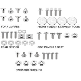 Kit viti plastiche per Honda CRF 250 R (04-09)