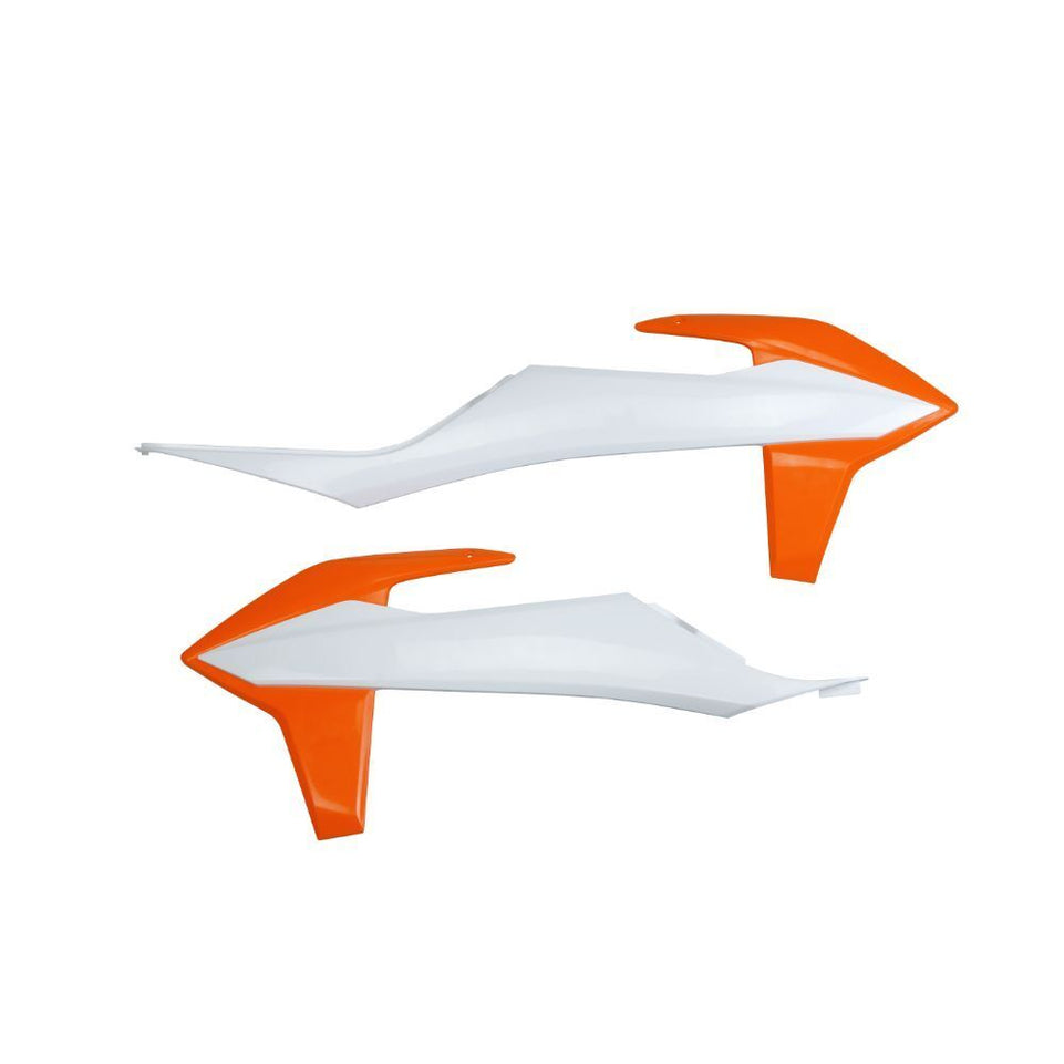 Convogliatori radiatore per KTM 250 SX-F (19) bianchi e arancioni*