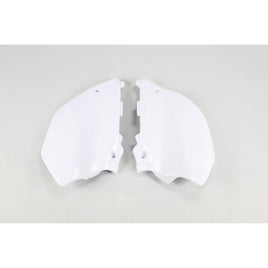 Fianchetti portanumero per Yamaha YZ 125 (06-14) bianchi*