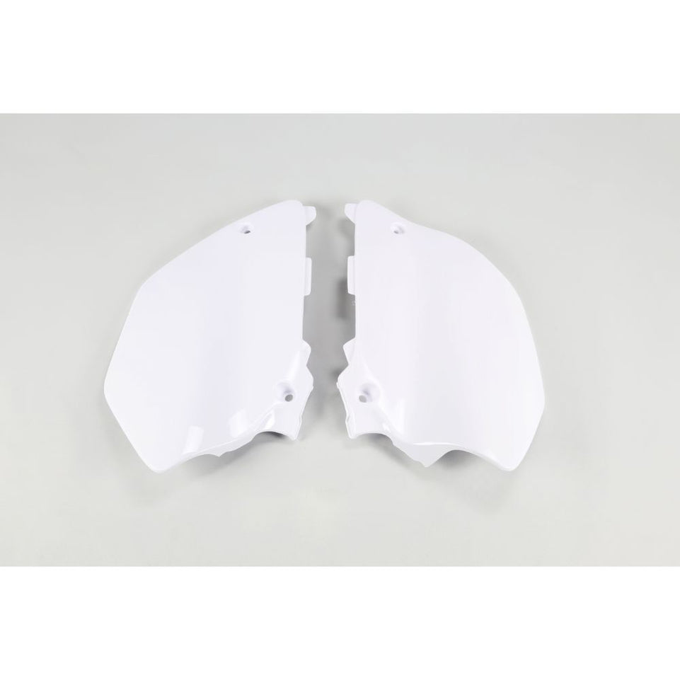 Fianchetti portanumero per Yamaha YZ 125 (06-14) bianchi*