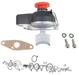 KIT VALVOLA RAVE 2 PNEUMATICA COMPLETA ROTAX 122 123 POTENZIAMENTO RS RX 125