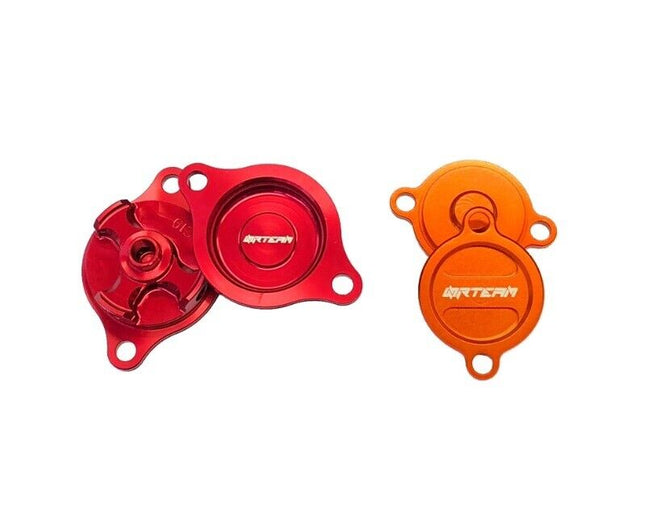 Coperchio filtro olio PER Honda CRF 250 X (04-17) rosso