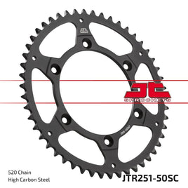 Corona JT acciaio Fantic 125 XX (22-23) 50 denti scaricata