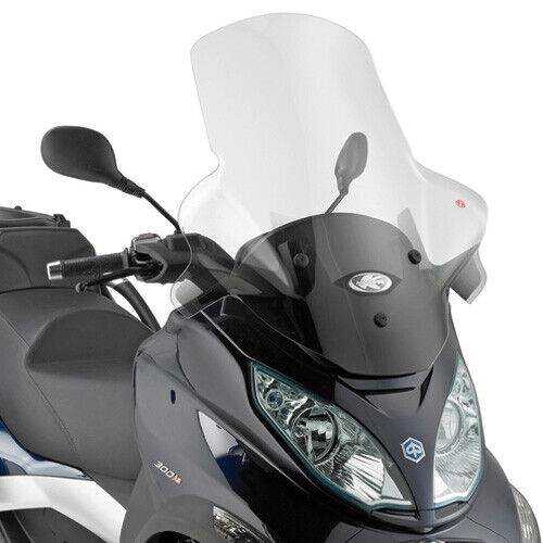 KAPPA Lastra Parabrezza Trasparente Spoiler Per Piaggio Mp3 Sport 300 2012-2014