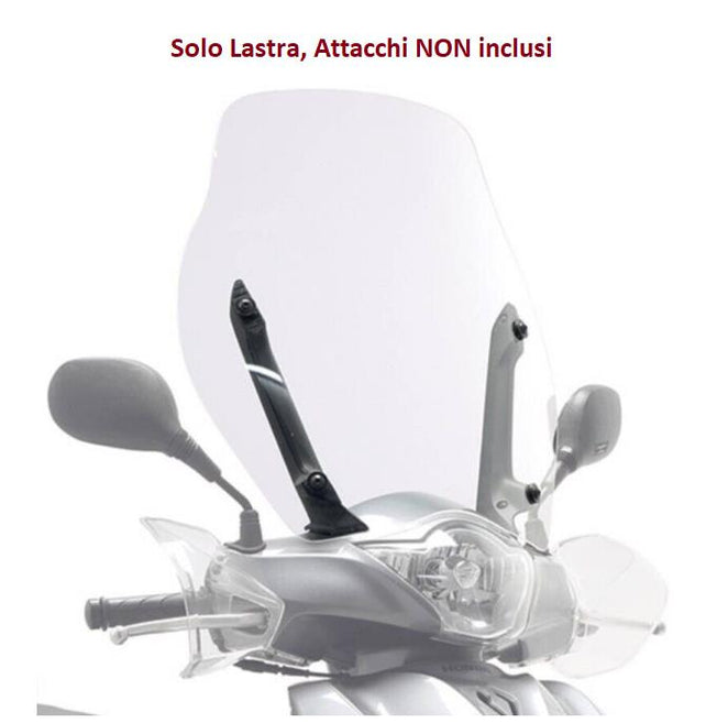 KAPPA Ricambio Parabrezza Solo Lastra Per Honda SH 125i ABS 2012-2016