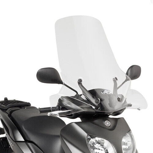 KAPPA Parabrezza Trasparente 65 X 70 Cm Solo Lastra Per MBK Oceo 150 2012-2014