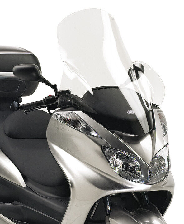 KAPPA Parabrezza Trasparente Spoiler 75X61,5Cm Per Yamaha Majesty 400 2004-2008