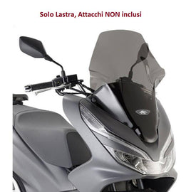 KAPPA Parabrezza Fumé 60,5 X 43,5 Cm Solo Lastra Per Honda PCX 125 2018-2020
