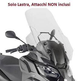 KAPPA Lastra Parabrezza Trasparente Spoiler Per Piaggio MP3 HPE 400 2022-2023