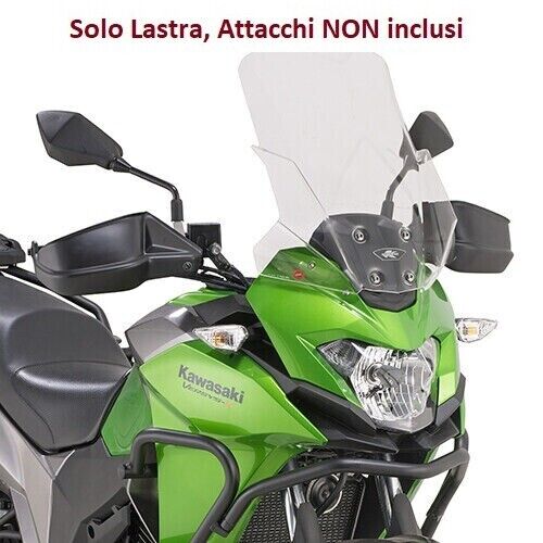 KAPPA Lastra Cupolino Trasparente Spoiler Per Kawasaki Versys-X 300 2017-2023
