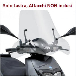 KAPPA Parabrezza Trasparente Solo Lastra 59X70 Cm Per Yamaha Vity 125 2010-2015