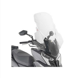 KAPPA Parabrezza Trasparente + Attacchi Per Kymco Dink 125 Flat 2023