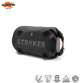 KAPPA Borsa Rullo Da Sella o Portapacchi 30 Litri Waterproof Per Moto Cinghie