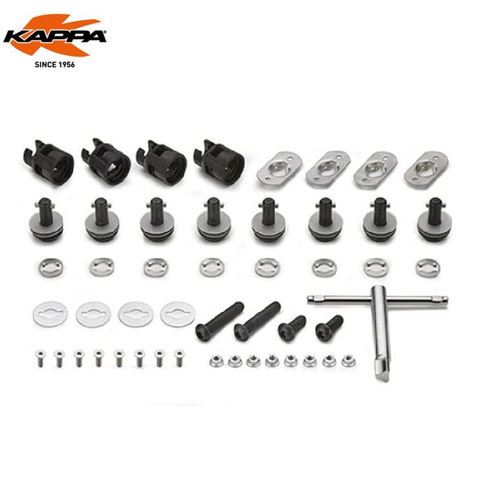 KAPPA Kit Rapid Release Per Portavaligie Lat. Per KTM 790 Adventure R 2019 2020