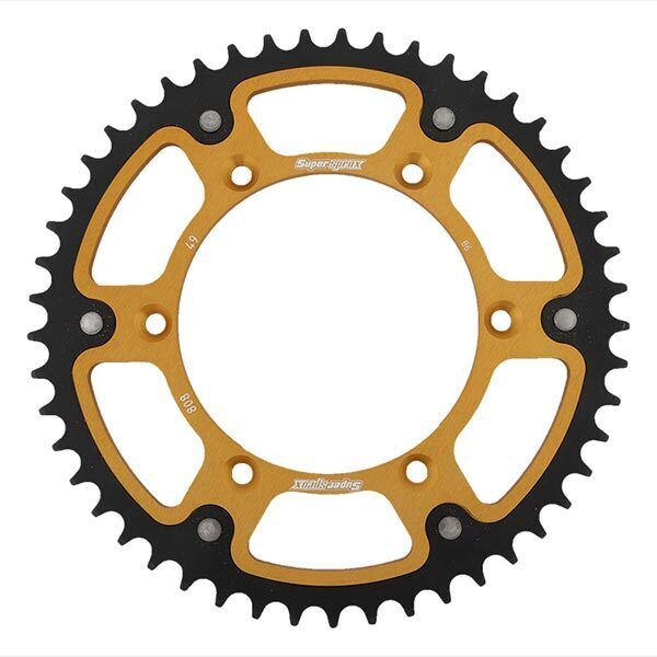 CORONA STEALTH RST-808:49-GLD PER SUZUKI 125 RM 1983-1984