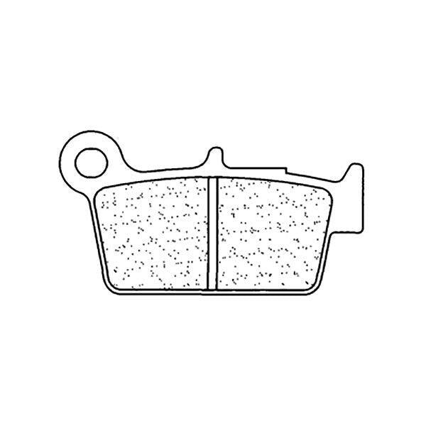 CL RX3 PASTIGLIE FRENO 1 PINZA POST per TM 250 MX F Cross 4T 2005-2010