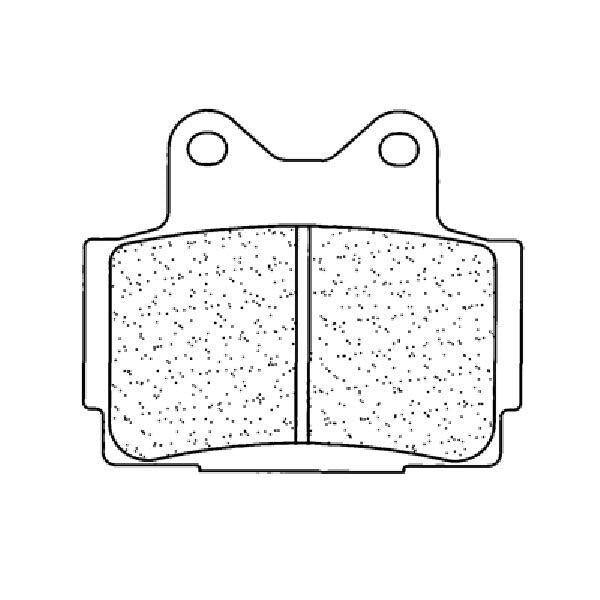 CL RX3 PASTIGLIE FRENO 1 PINZA POST per YAMAHA 600 XJ S Diversion 1998-2003