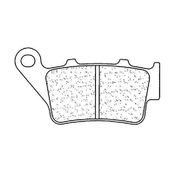 CL X59 PASTIGLIE FRENO 1 PINZA POST per HUSQVARNA 510 SM R 2005-2005