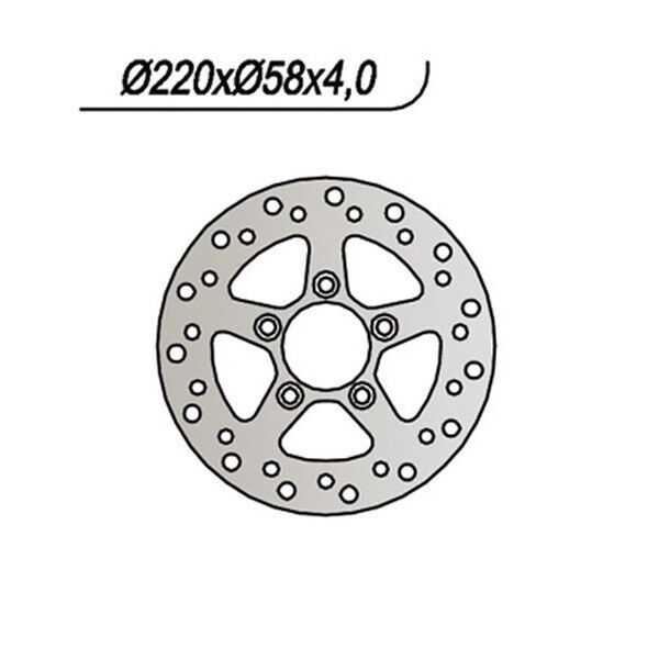 086 NG DISCO FRENO ANT per KYMCO 200 Dink Classic 2004-2007