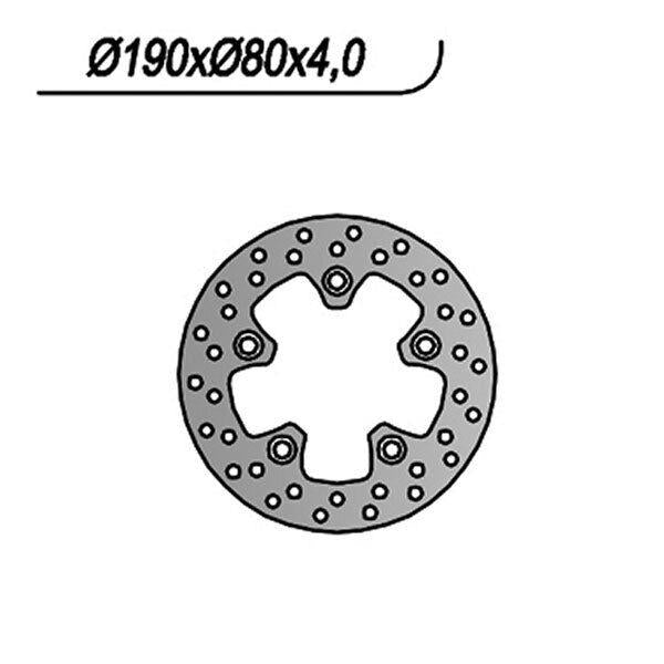 1070 NG DISCO FRENO ANT DX o SX per SYM 100 Jet 1999-2000