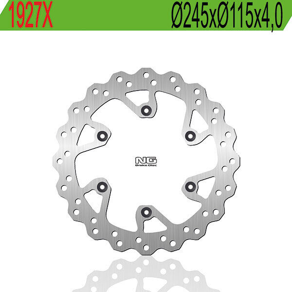 1927X NG DISCO FRENO POST per FANTC MOTOR 450 XEF Enduro 4T 2022-2024