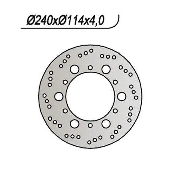 194 NG DISCO FRENO ANT per HONDA 125 CBF 2009-2016