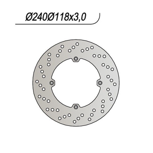 200 NG DISCO FRENO ANT per HONDA 600 XR R 1983-1987