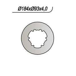 250 NG DISCO FRENO ANT per FANTC MOTOR 260 Key Roo 1992-1996