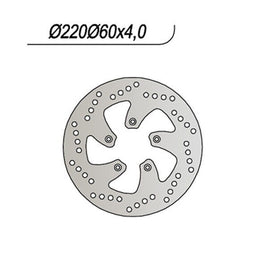 291 NG DISCO FRENO ANT per APRILIA 50 Scarabeo 2T DD (PF010/PFG10) 1998-1999