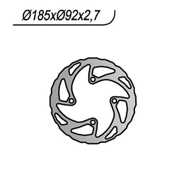 626X NG DISCO FRENO ANT per BETAMOTOR 250 EVO 2T 2008-2011